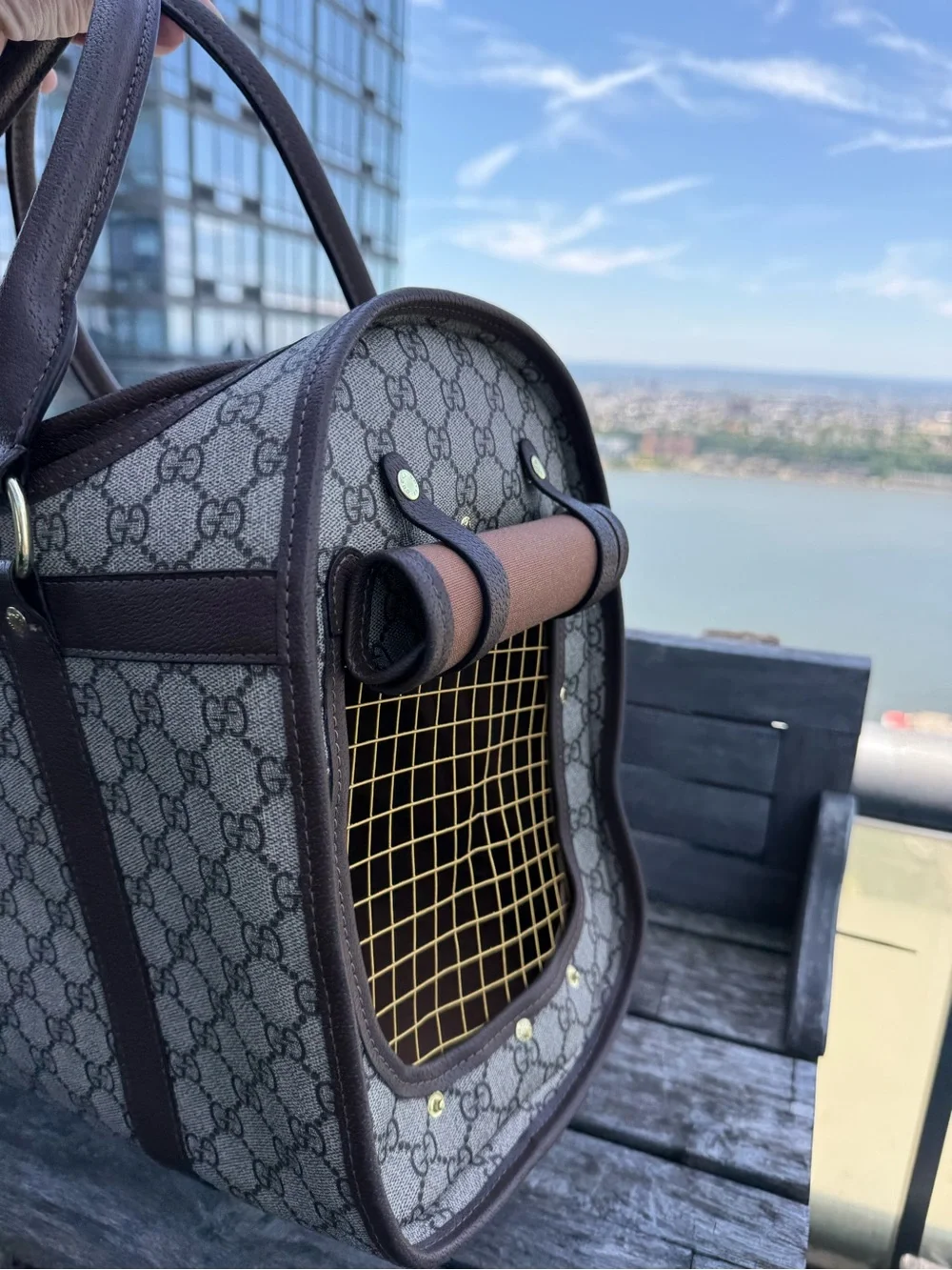 Absolutely beautiful pet carrier+Luggage tag.AMAZING QUALITY!So many compliments